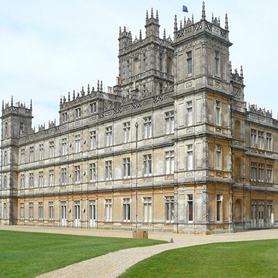 The magnificent Highclere Castle - Setting for the BBC period drama Downton Abbey